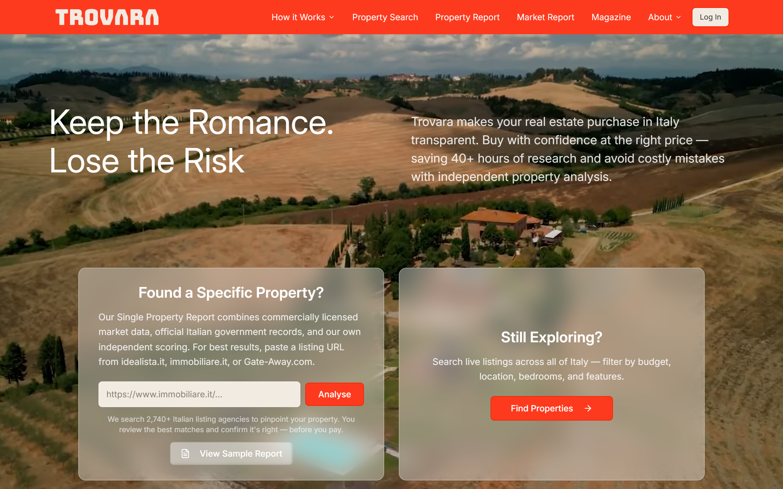 Trovara project preview