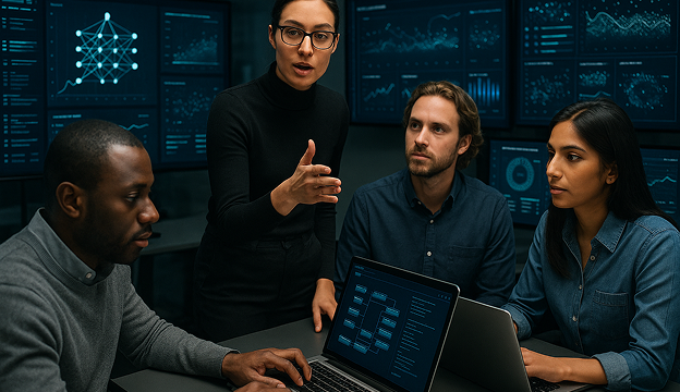 AI technology visualization