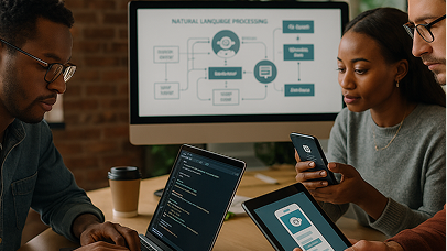 AI chatbot product screen