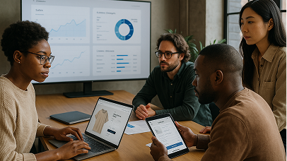 E-commerce platform redesign preview