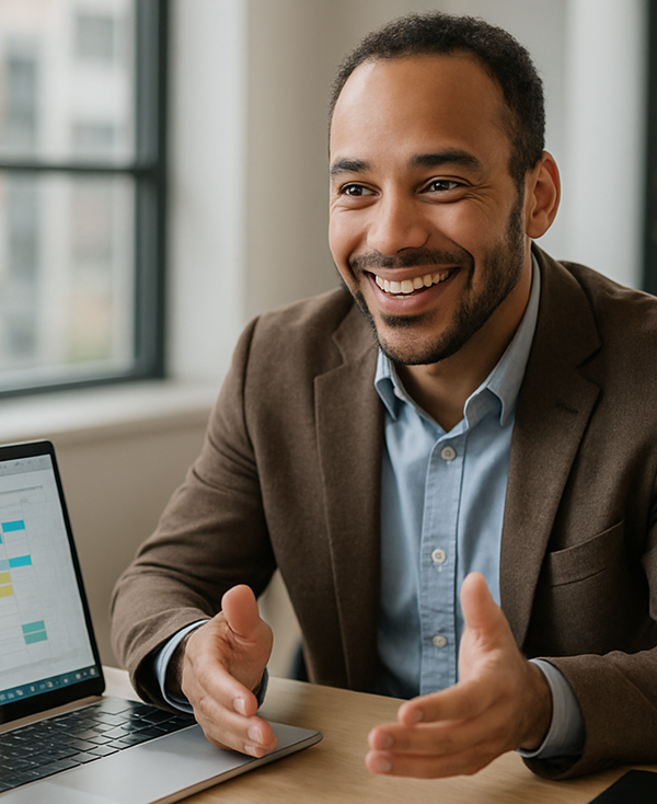 Client meeting image