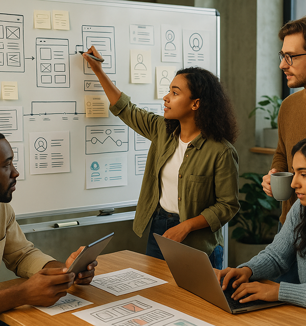 UI/UX team at whiteboard